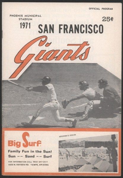 1971 San Francisco Giants Spring Training